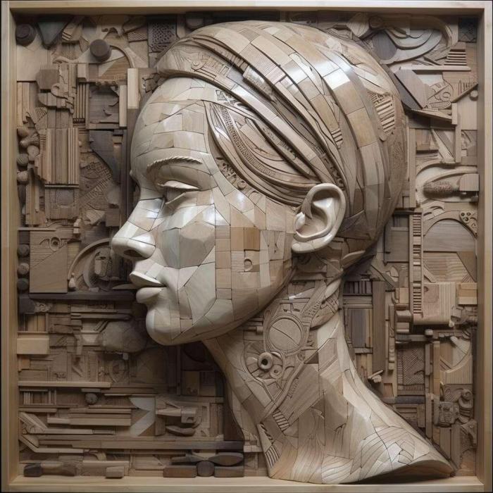 نموذج ثلاثي الأبعاد لآلة CNC 3D Art 